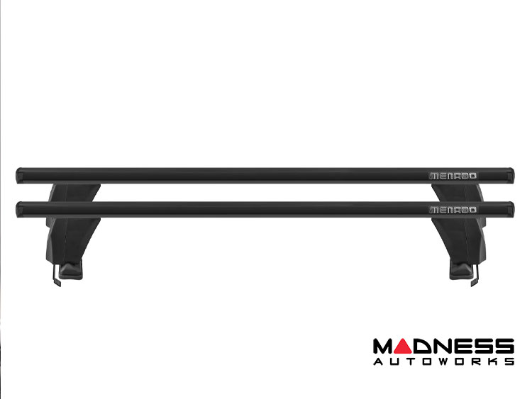 FIAT 500 Roof Rack Cross Bars - Black